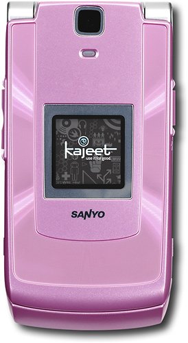 Sanyo Katana II Pink Prepaid Phone (Kajeet) with $30 Airtime Included