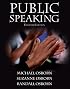 Public Speaking (8th Edition) (MySpeechLab Series)