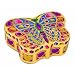MELISSA & DOUG PRESS & PEEL STICKER BY NUMBER - BUTTERFLY TREASURE BOX