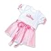 Pink Princess 0-6 Months Ballet Tutu and Shirt Set