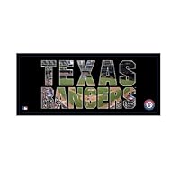 MLB Texas Rangers Artissimo Team Pride 36x12 Canvas Art