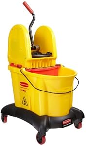 Rubbermaid Commercial 7677 YEL 35 qt Capacity, 22.4