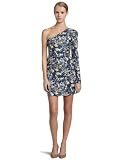 Bcbgeneration Womens One Shoulder Dress Deep Blue XSmall