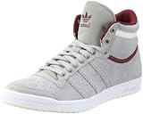 adidas Originals TOP TEN HI SLEEK W G46322, Damen Sneaker, Grau (SHIFT GREY F11 / SHIFT GREY F11 / SOLID RED F12), EU 36 2/3 (UK 4)