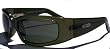 Porn Star Optics THE PRODUCER Crystal Green Sunglasses with G15 Polycarbonate Lenses