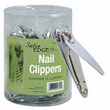 Clippers:Satin Edge Nail Clippers In A Container