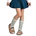 Deer Mum Girl Cute Solid Color Knee High Cotton Socks(4 Pairs)