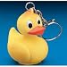 12 Rubber Duck Ducky Duckie Keychains Baby Shower Birthday Party Favors