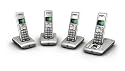 BT Synergy 6500 Quad DECT Cordless Phone - Titanium/Silver