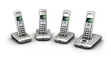 BT Synergy 6500 Quad DECT Cordless Phone - Titanium/Silver