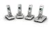 BT Synergy 6500 Quad DECT Cordless Phone - Titanium/Silver