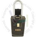 NUSET 4 Digit Lock Box or Real Estate Lockbox w/ Combination Locking Shackle (2040)