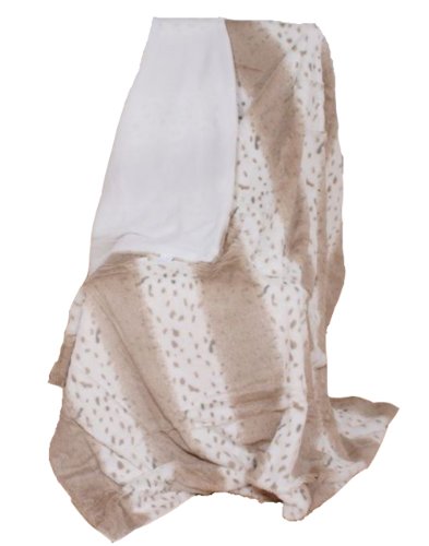 Kinzler F-06169/369 Fellimitat Wohndecke 130 x 180 cm Hermelin Preisvergleich