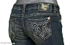 Mek Denim by Miss Me Women's Mykonos Straight Cut Jeans in Vintage Blue