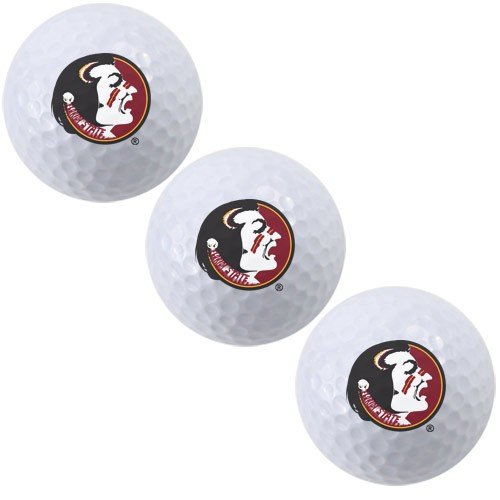 Nike Florida State Seminoles 3-pack Of Golf Balls