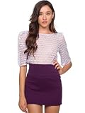 American Apparel Interlock Mini Skirt