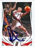 Damon Stoudamire Autographed/Hand Signed Basketball Card (Portland Trail Blazers)