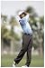 Tiger Woods Iron Shot Finest LAMINATED Print Unknown 8x12