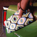 Click here to buy Posh By Tori Bangle Clutch.