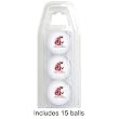 Washington State Cougars NCAA 15 Golf Ball Clear Pack