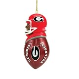 Georgia Bulldogs NCAA Team Tackler Player Ornament (3 African American)