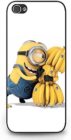 Iphone 5C Case, Slim Fit Clear Back Iphone 5C Case, Animation Despicable Me Minions Theme Phone Accessories