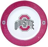 Ohio State Buckeyes 4 Piece Dinner Plate Set