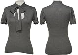 RAMPAGE Knit Tie Neck Sweater