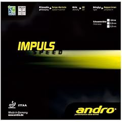 andro Belag Impuls Speed, 2,0 mm, schwarz