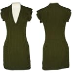 DEREK HEART Cable Knit Sweater Dress