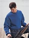 Sueded Finish Crewneck Sweatshirt