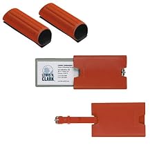 Travel Accessory Assortment - Orange