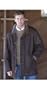 Men's Bostonian Shearling Sheepskin Coat, TUNDRA, Size 46