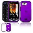 Premium Purple Rubberized Snap-On Cover Hard Case Cell Phone Protector for Samsung Moment M900 [Beyond Cell Packaging]