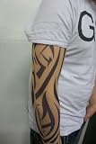 Fake Tattoo Sleeve - New Tribal Design (T4)IMAGE