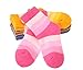 SDBING 4 Pack Winter Warm Unisex Children Stripes Cotton Socks 3-5,6-8,9-12 Year old