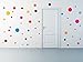 Polka Dot wall decal set of 50
