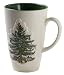 Spode Christmas Tree Color Glaze Mug 22 ounce, 6 inch H x 4 inch Diameter