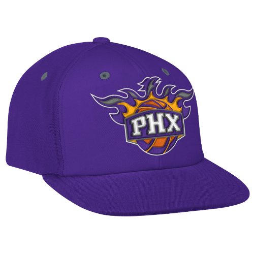NBA Men's Phoenix Suns Adjustable Snapback Hat (Purple, Adjustable)