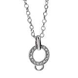 Charms Halskette mit Zirkoniasteinen in Geschenkbox