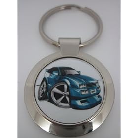 Koolart Vw Corrado Car Keyring 1950 - Christmas Birthday Gift
