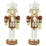 Unviersity of Texas Longhorns Mini Nutcracker Ornament Set