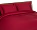 280-Thread-Count 100% Cotton Queen Duvet Set, Brick