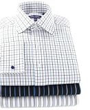 Sean John - Sean John Blue and Brown Dress Shirts