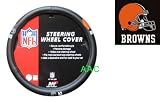 Official NFL License Steering Wheel Cover - Cleveland Browns