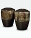 Noritake Elements Cedar Salt and Pepper Shakers