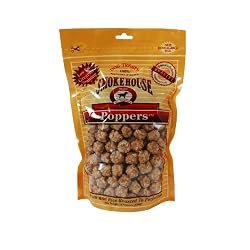 Smokehouse 100-Percent Natural Chicken Poppers Dog Treats, 16-Ounce