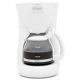 DeLonghi DC50W Twenty Four Seven 4-Cup Drip Coffee Maker (White)