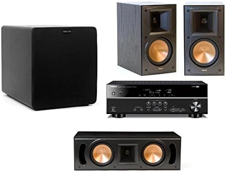 Klipsch RB-51 II Reference Series 3.1 Channel Speaker Package with Yamaha RX-V377 5.1 Channel AV Receiver