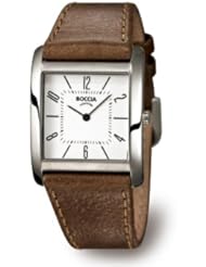 Boccia Womens Quartz Watch 3192-01 3192-01 with Leather Strap
